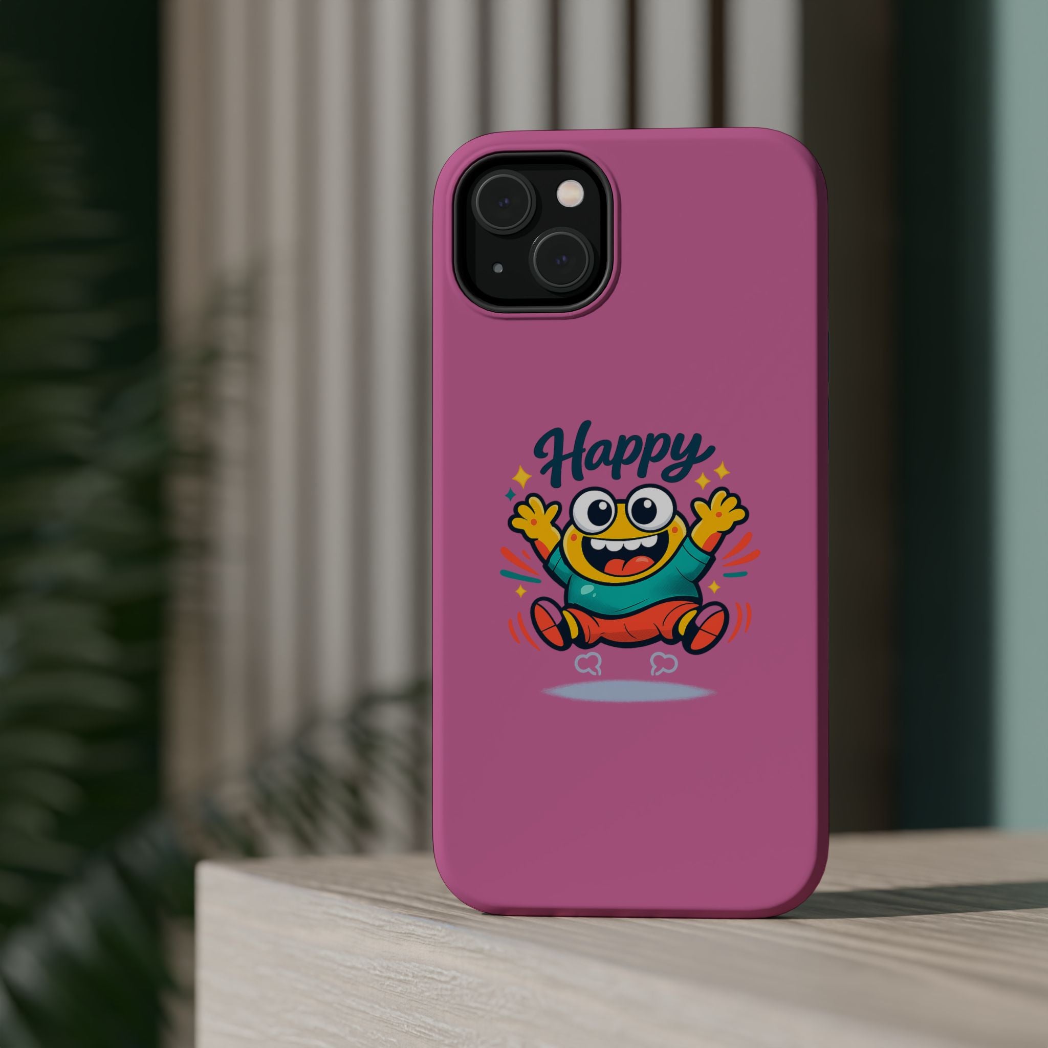 Happy Monster Magnetic Impact-Resistant Phone Case