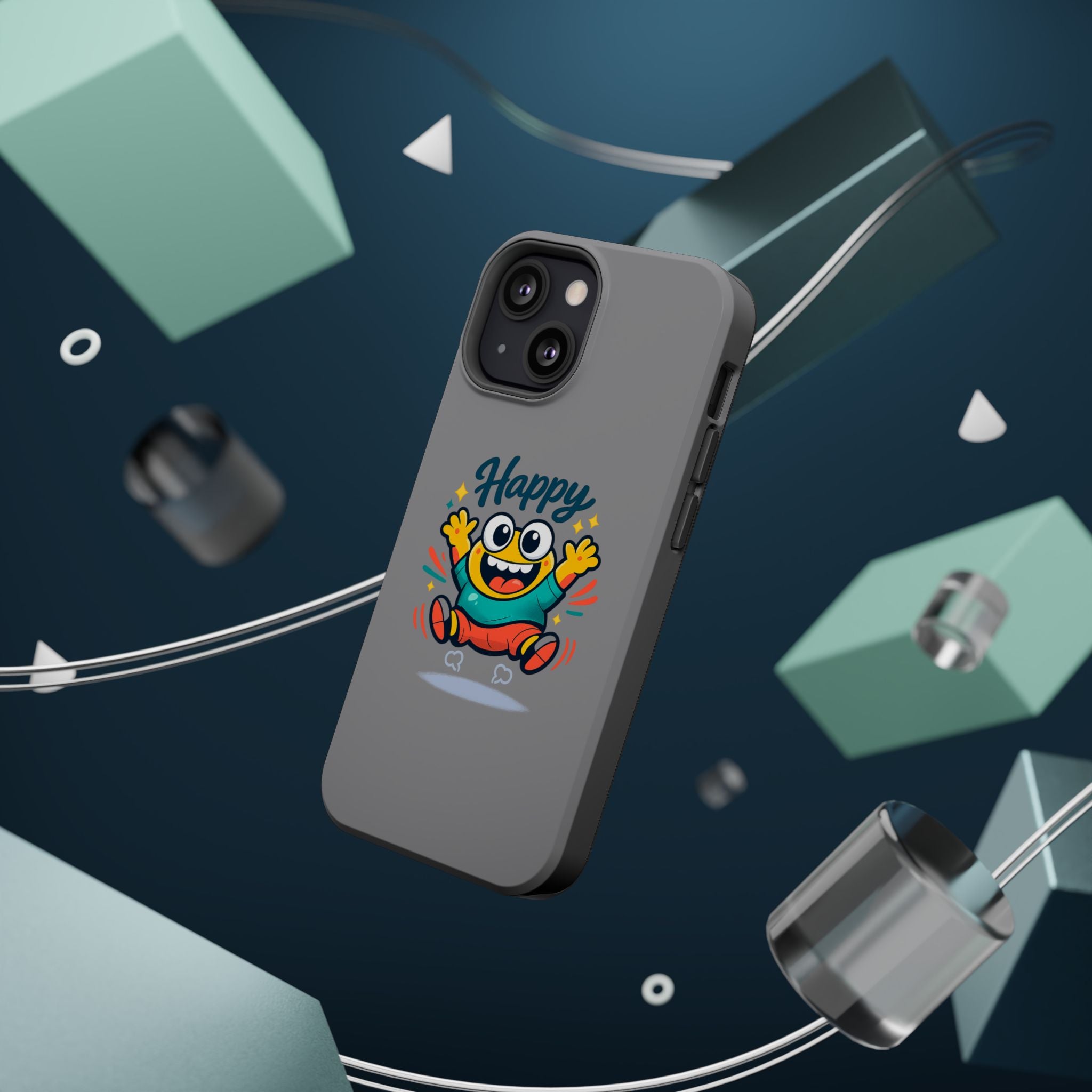 Happy Monster Magnetic Impact-Resistant Phone Case