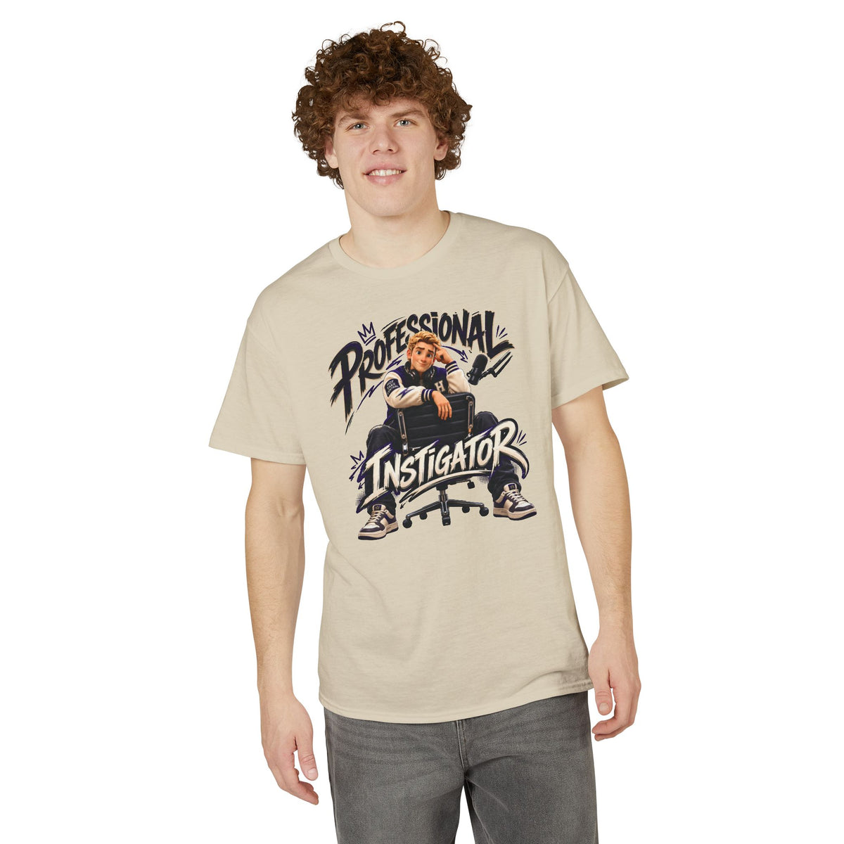 Hot Take Central Professional Instigator Jake Graphic T Shirt