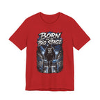 Soccer Player T‑Shirt — "Born for the Big Stage" Football Match Tee