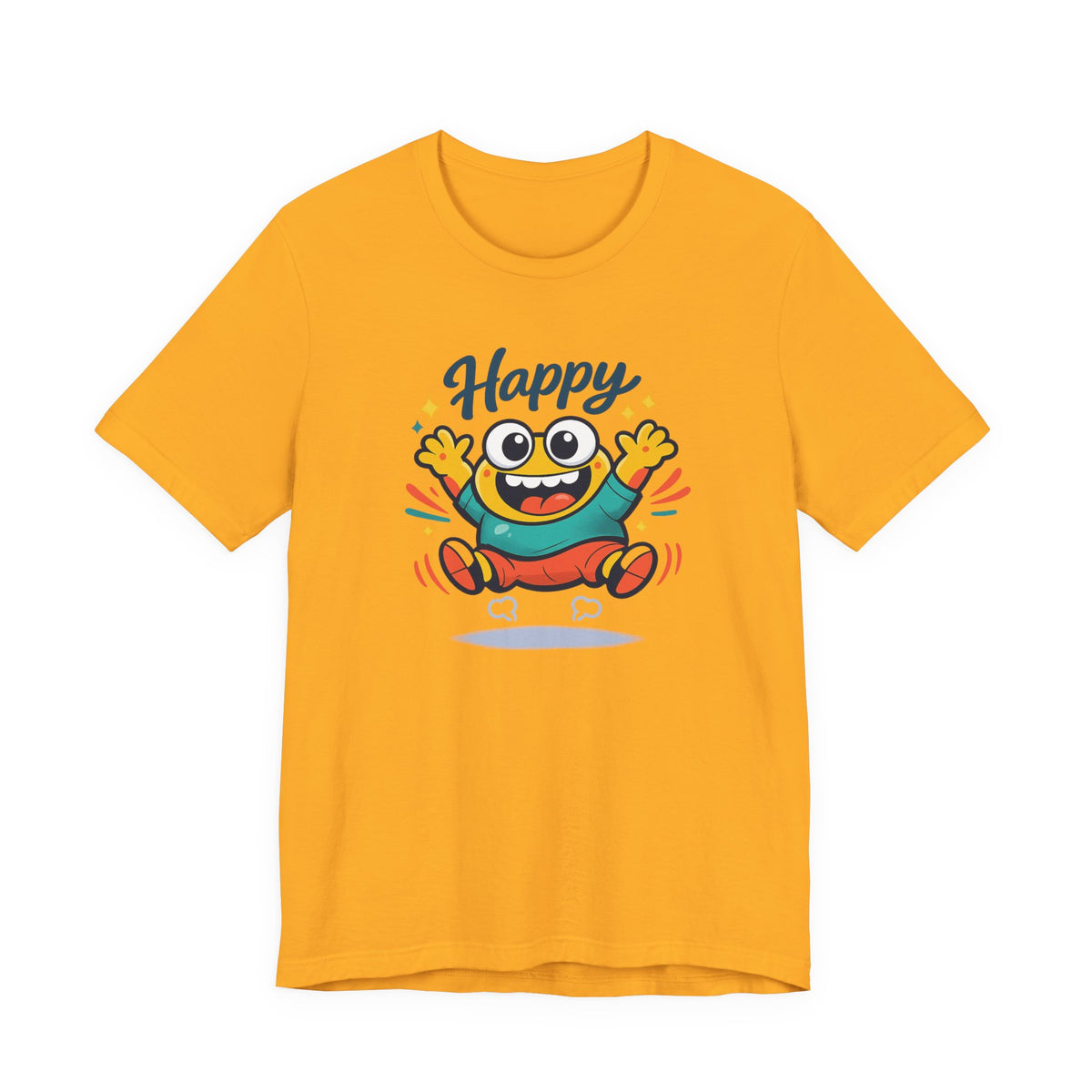 Happy Mood Blob T Shirt Cute Kawaii Graphic Tee