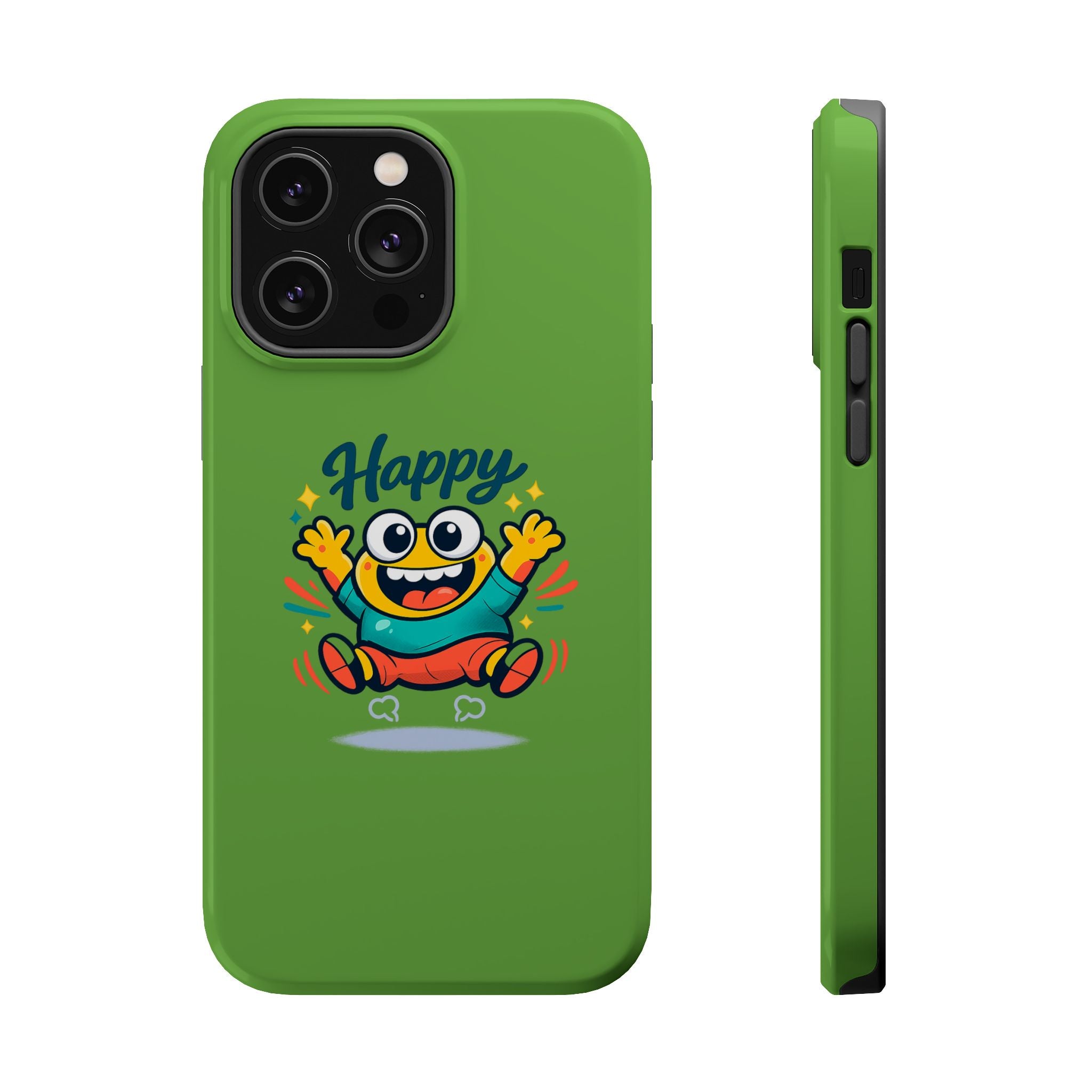 Happy Monster Magnetic Impact-Resistant Phone Case