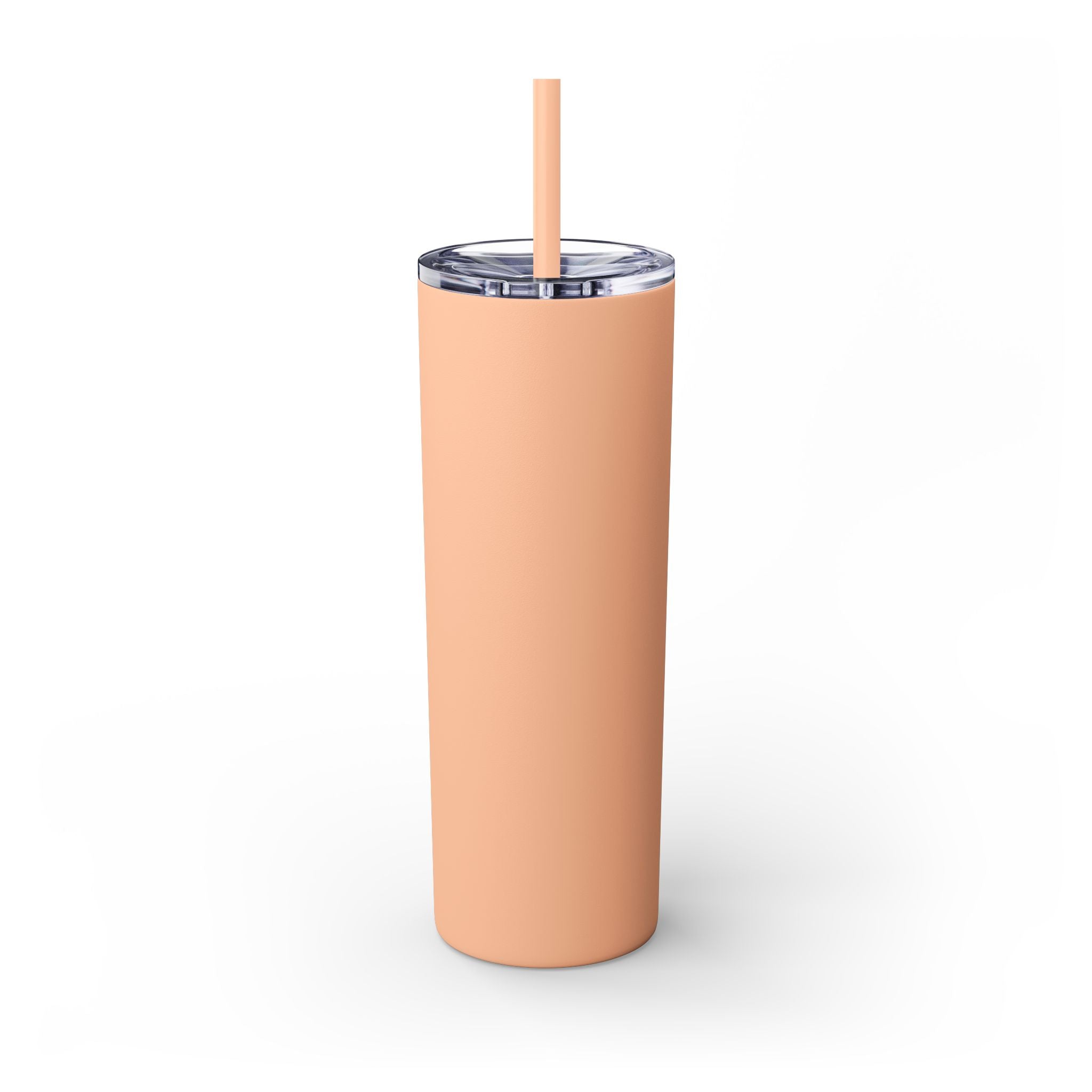 Galaxy Astronaut 20oz Skinny Tumbler with Straw – Cosmic Adventure Drink Cup