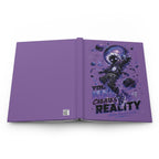 Space Astronaut Journal — "You Create Reality" Hardcover Notebook for Creative Writing & Dream Journals