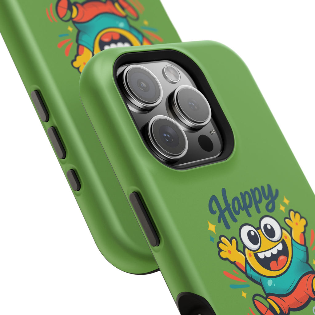 Happy Monster Magnetic Impact-Resistant Phone Case