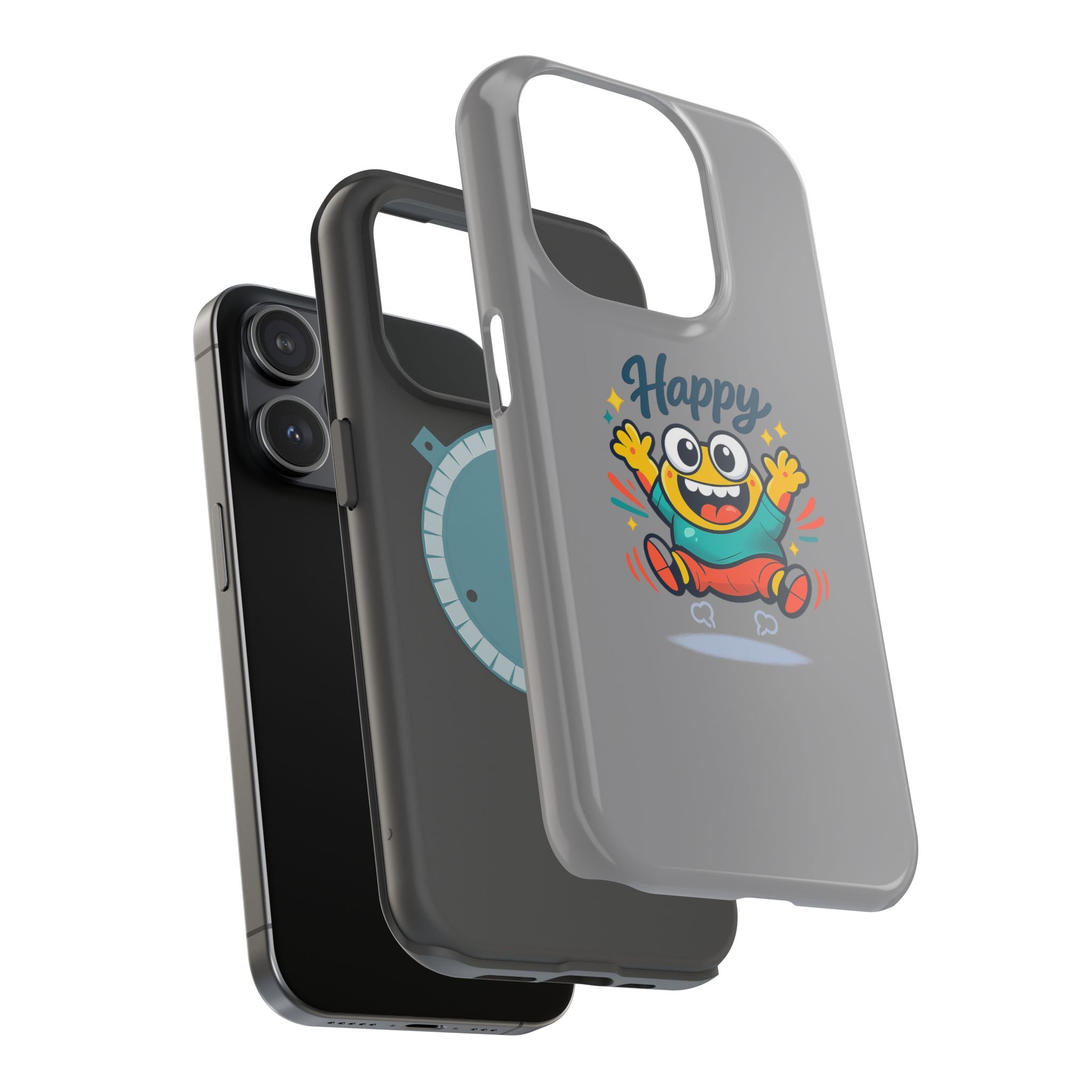 Happy Monster Magnetic Impact-Resistant Phone Case