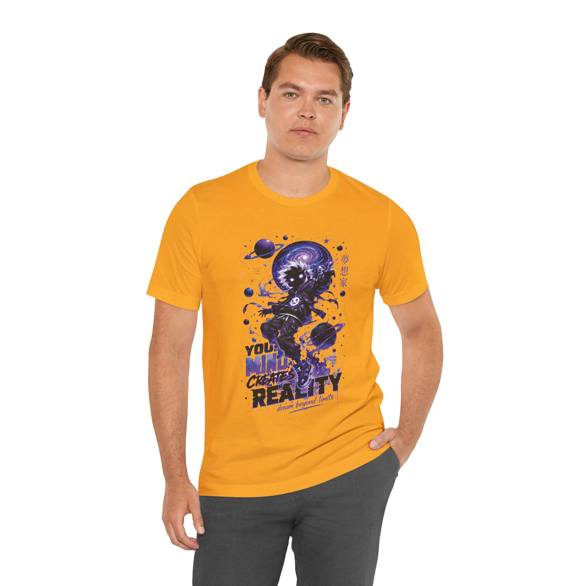 Your Mind Creates Reality Galaxy Graphic T Shirt