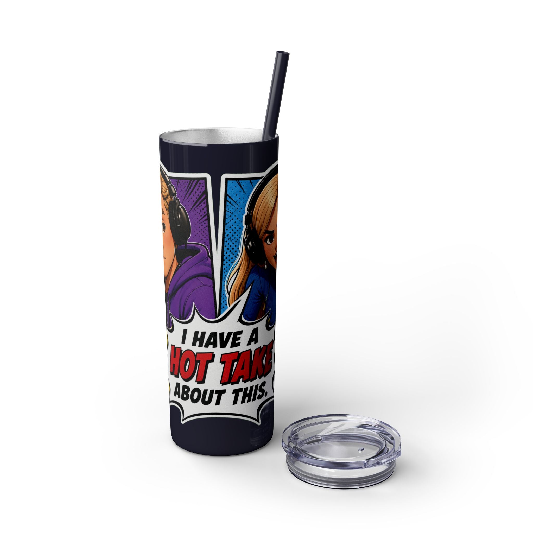 Hot Take Central I Have a Hot Take About This 20oz Pop Art Tumbler