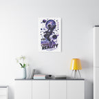 Space Astronaut Canvas Print — “You Mind Creates Reality” Inspirational Wall Art