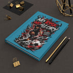 Soccer 'No Risk No Glory' Hardcover Journal