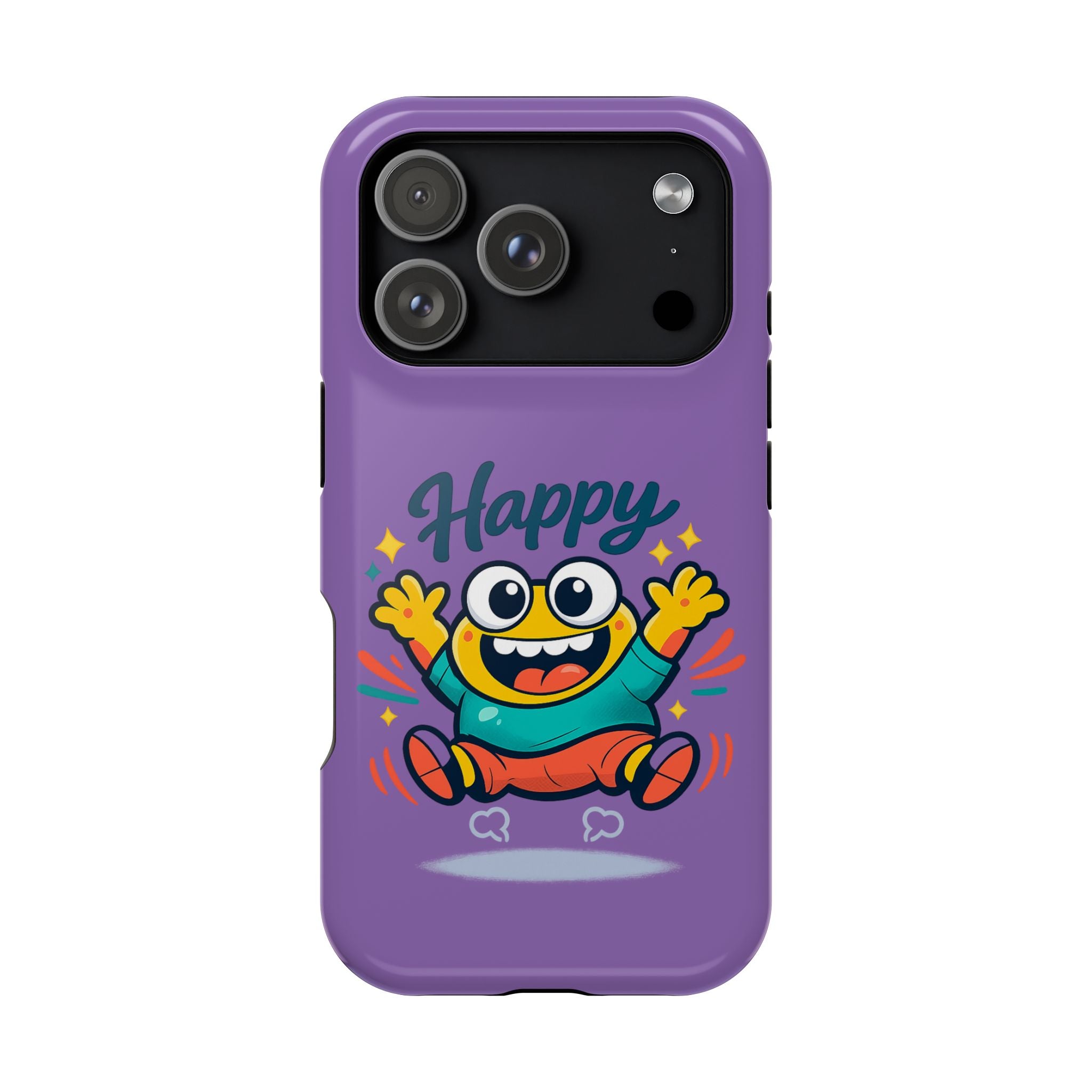 Happy Monster Magnetic Impact-Resistant Phone Case
