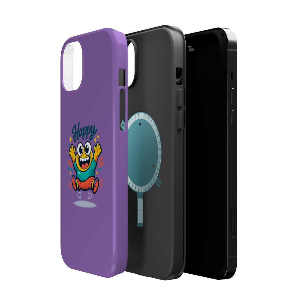 Happy Monster Magnetic Impact-Resistant Phone Case