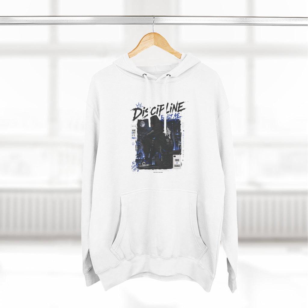 Discipline Graphic Hoodie — Vintage TV Photo Streetwear Pullover