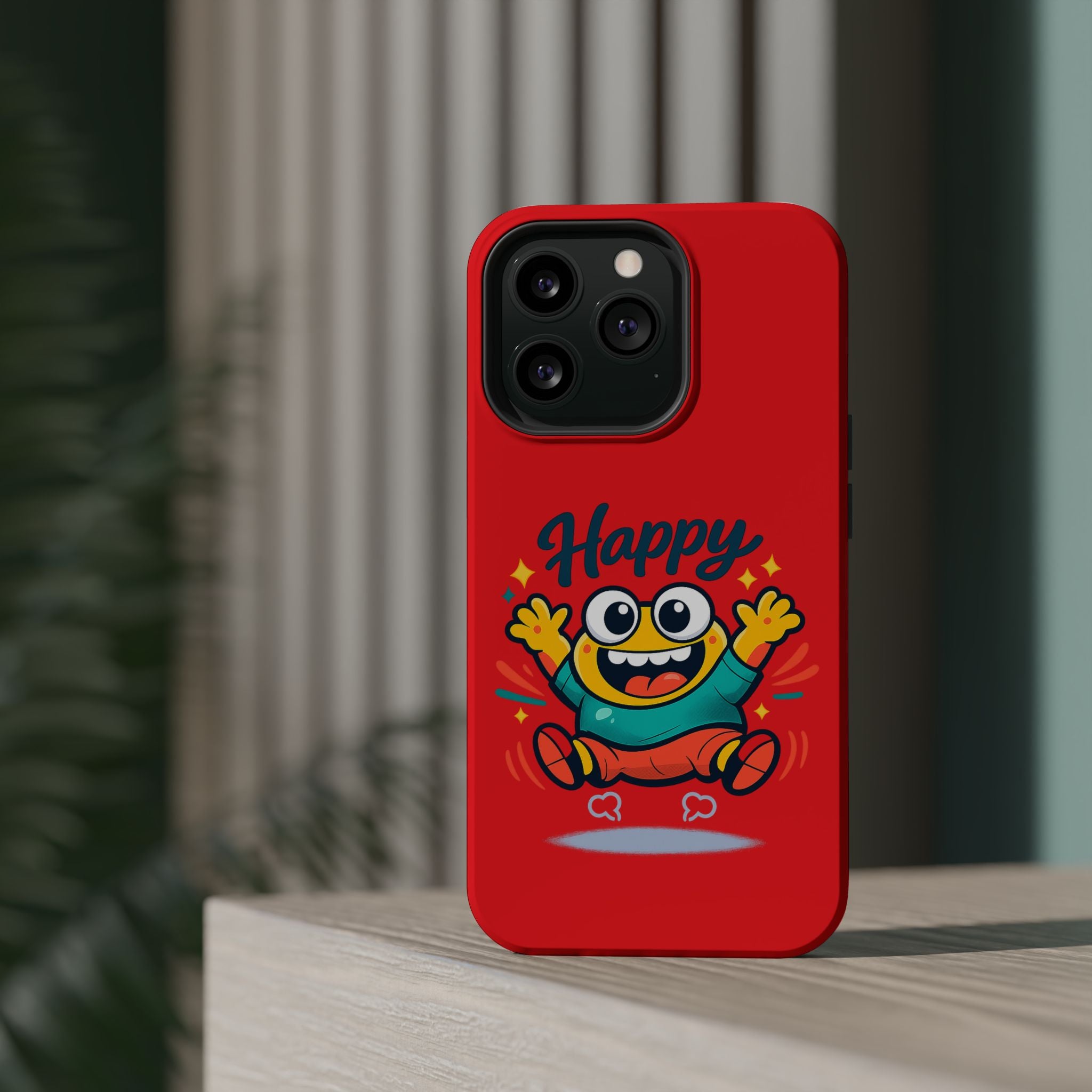 Happy Monster Magnetic Impact-Resistant Phone Case