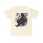 Peacekeeper Anime Graphic Tee — Purple Aesthetic Streetwear