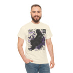 Peacekeeper Anime Graphic Tee — Purple Aesthetic Streetwear