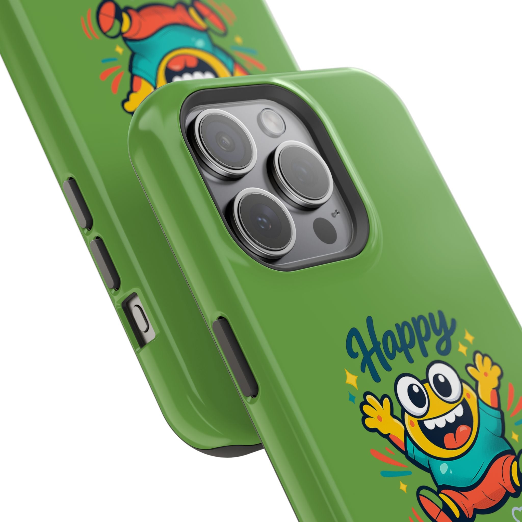 Happy Monster Magnetic Impact-Resistant Phone Case