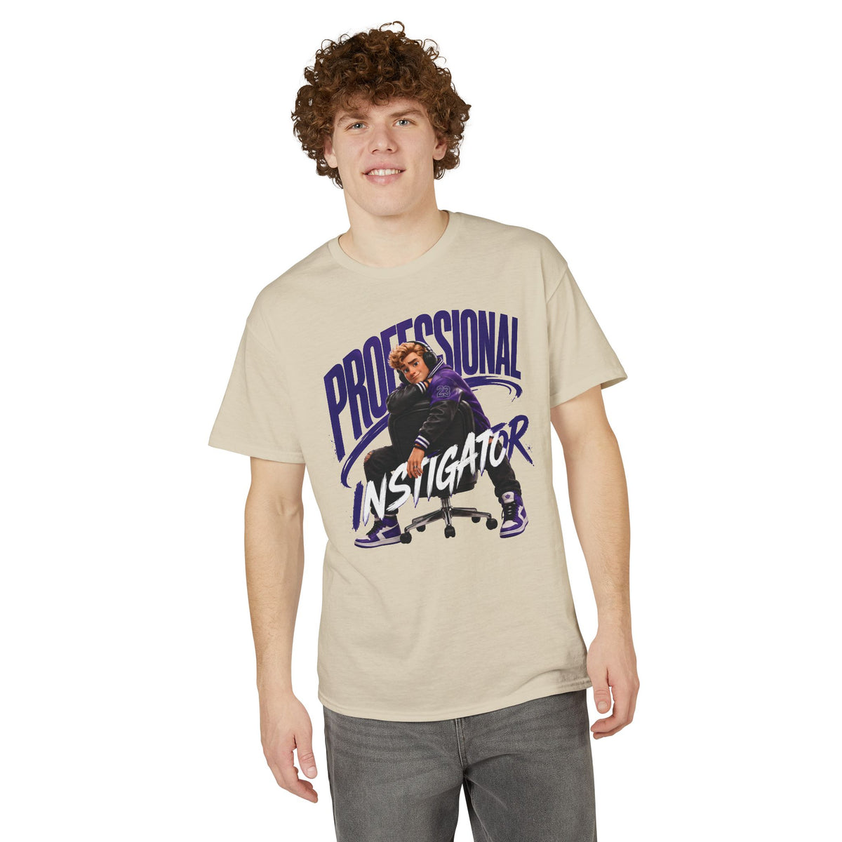 Hot Take Central Professional Instigator Jake Graphic T Shirt