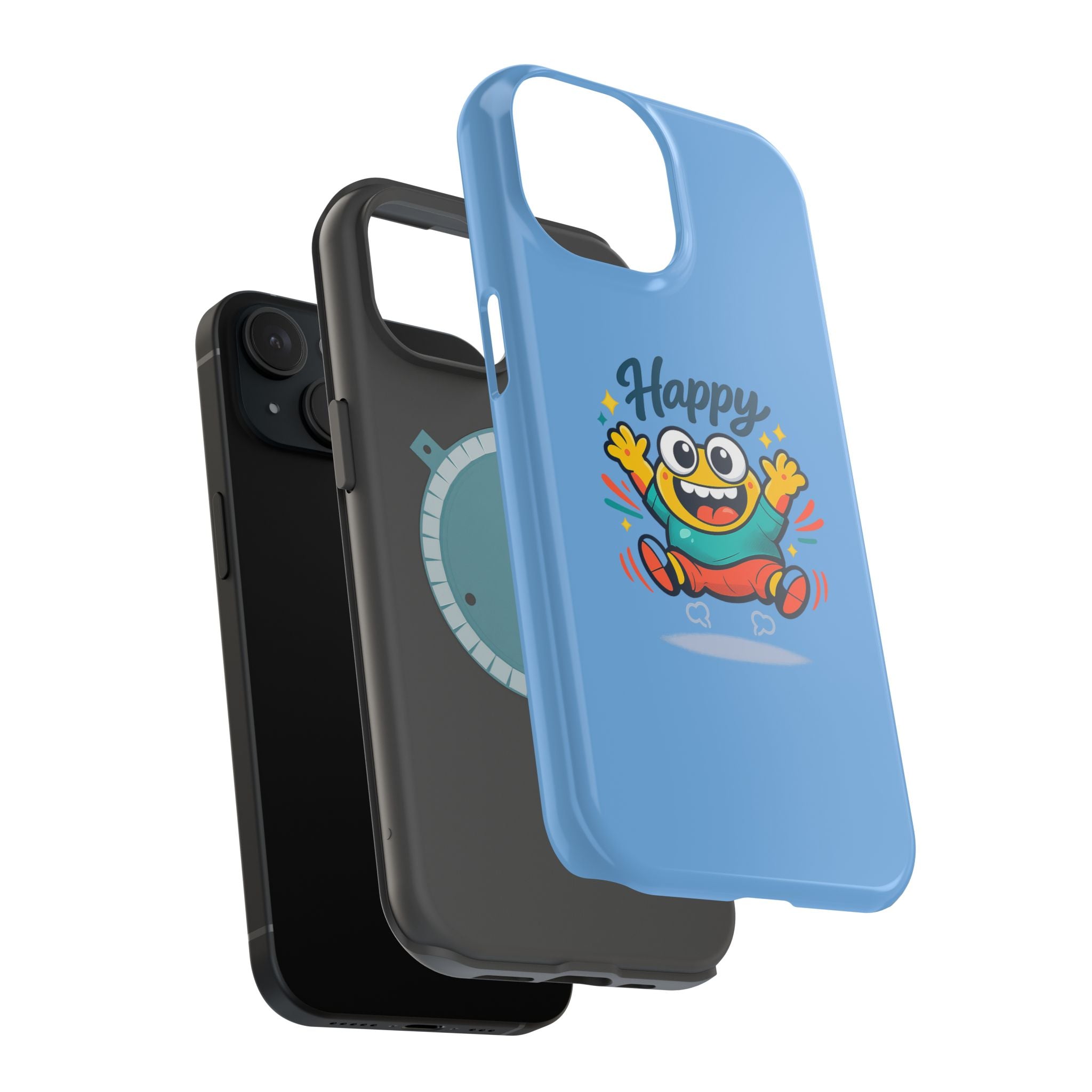 Happy Monster Magnetic Impact-Resistant Phone Case