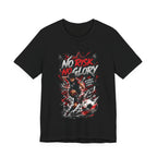 No Risk No Glory Soccer Graphic T Shirt