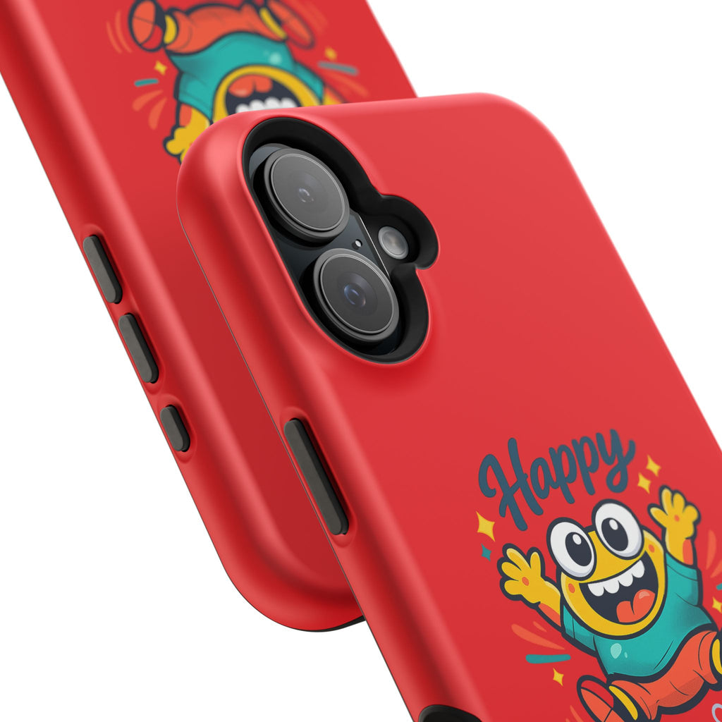 Happy Monster Magnetic Impact-Resistant Phone Case