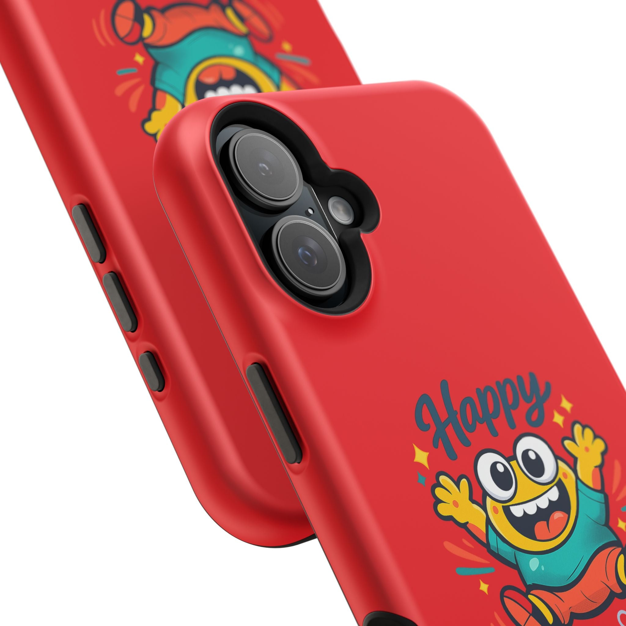 Happy Monster Magnetic Impact-Resistant Phone Case