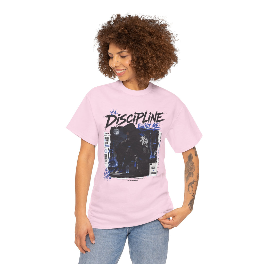 Discipline Built Me Anime Streetwear T Shirt