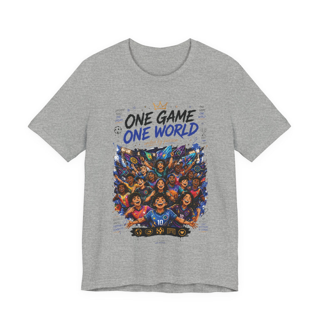 One Game One World Soccer T Shirt