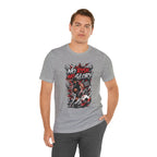 No Risk No Glory Soccer T-Shirt — Dynamic Football Player Graphic Tee