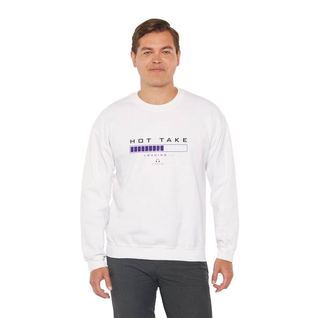Hot Take Central Hot Take Loading Crewneck Sweatshirt