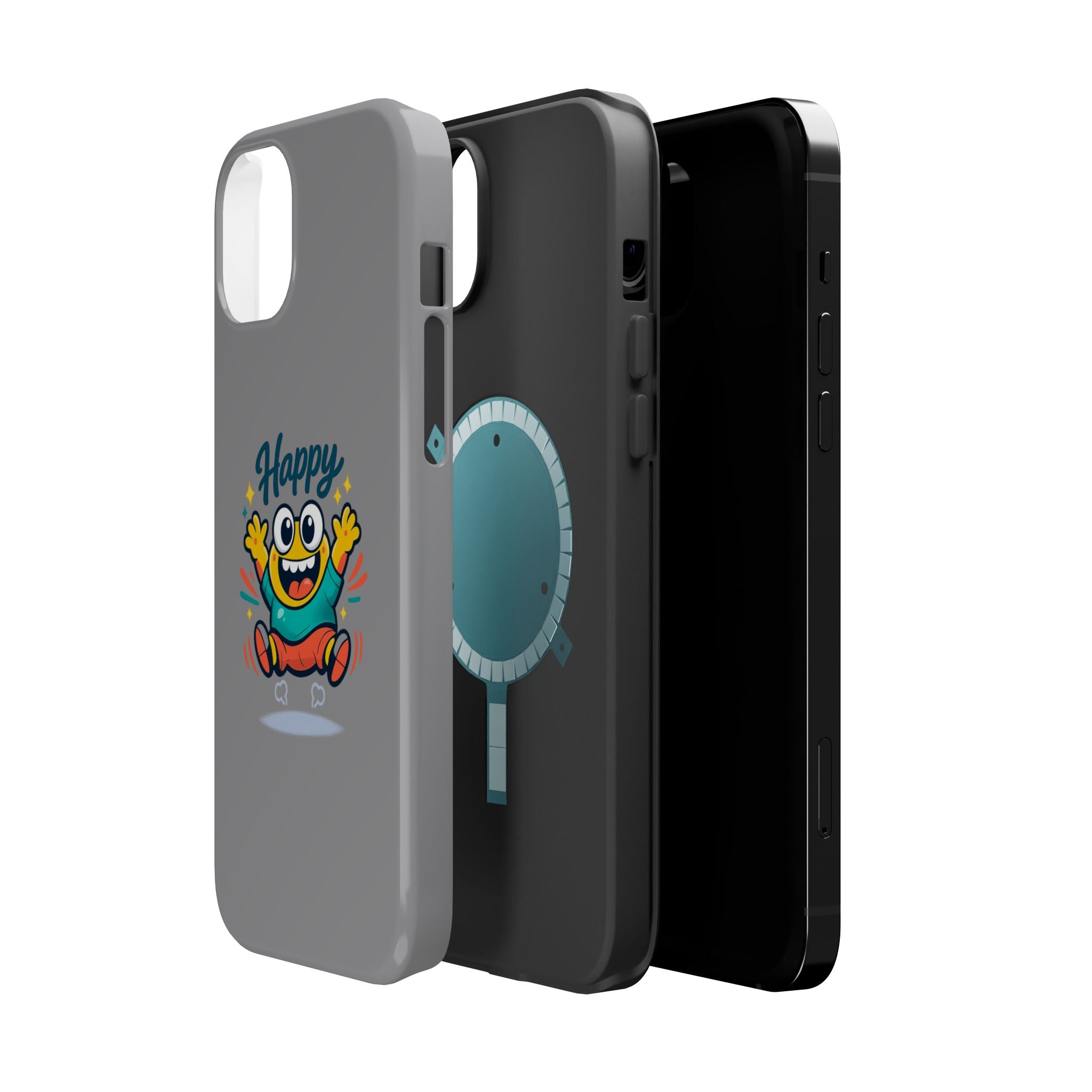 Happy Monster Magnetic Impact-Resistant Phone Case