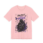 Protect Your Peace Gothic Butterfly Graphic T Shirt