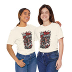 No Risk No Glory Soccer T-Shirt — Dynamic Football Player Graphic Tee