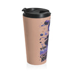 Your Mind Creates Reality Cosmic 15oz Travel Mug Dusty Rose
