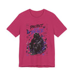 Protect Your Peace Gothic Butterfly Graphic T Shirt
