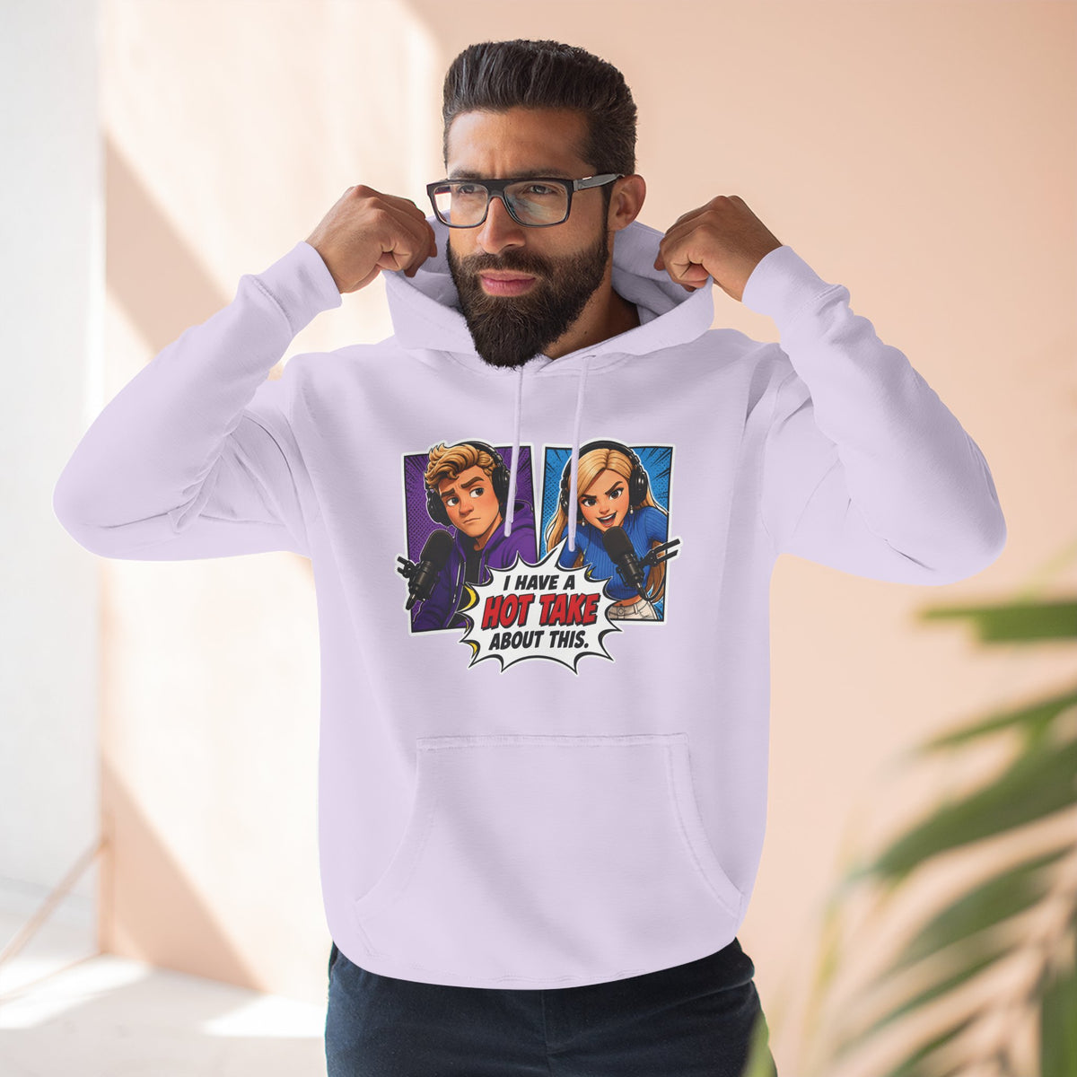 Hot Take Central Jake and Emma I Have a Hot Take Hoodie