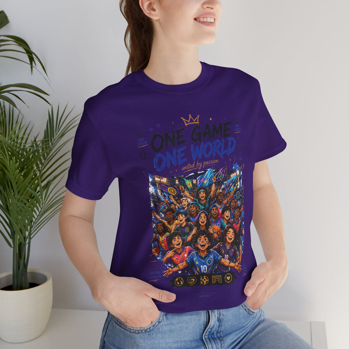 One Game One World Soccer T Shirt