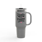 Discipline Today Leads to Freedom Tomorrow 40oz Travel Mug