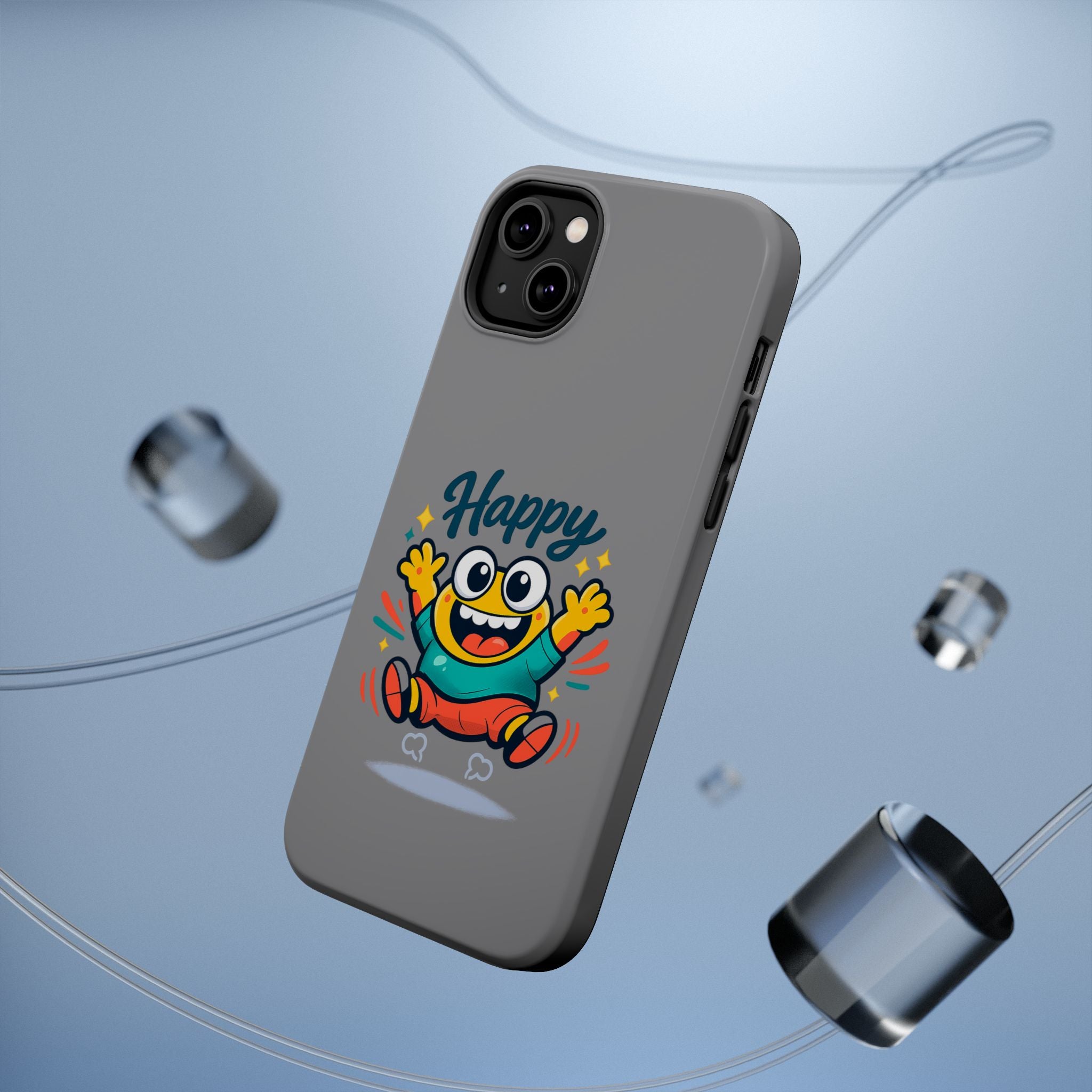 Happy Monster Magnetic Impact-Resistant Phone Case