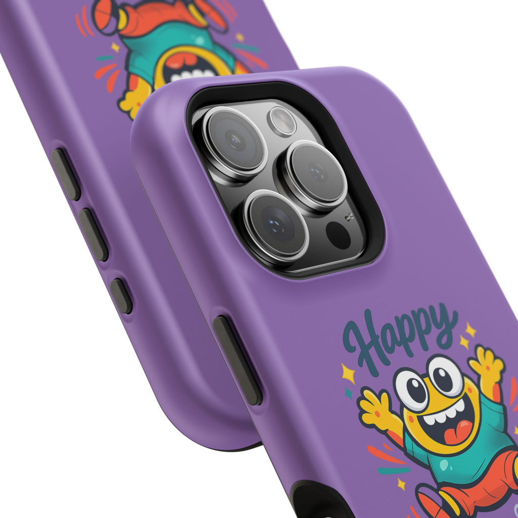 Happy Monster Magnetic Impact-Resistant Phone Case