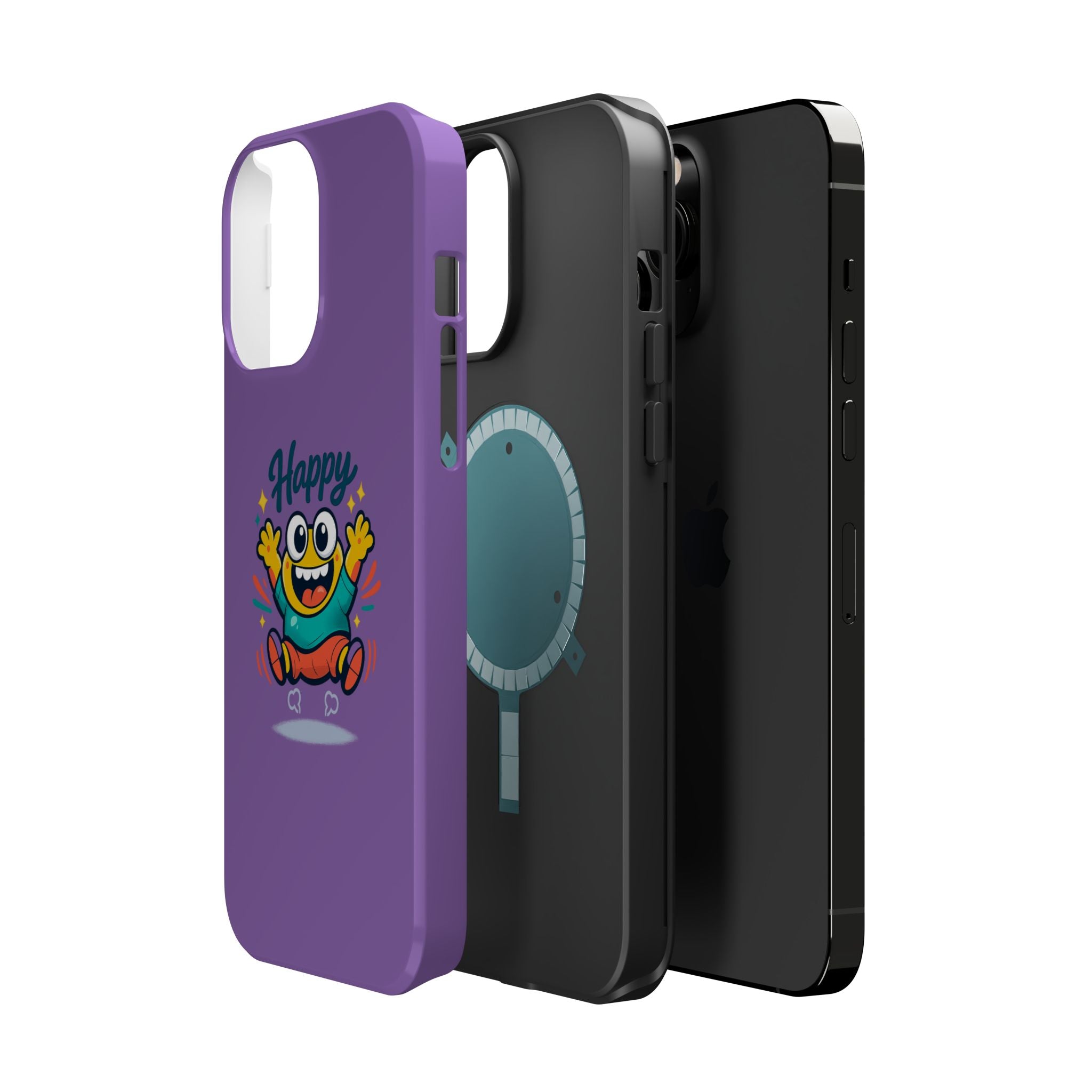 Happy Monster Magnetic Impact-Resistant Phone Case