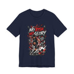 No Risk No Glory Soccer Graphic T Shirt