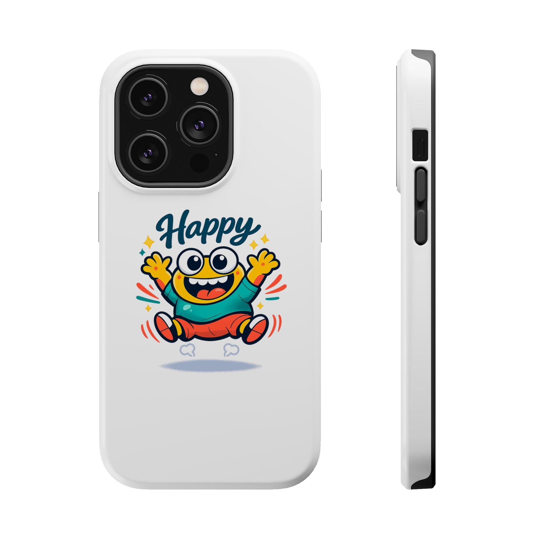 Happy Monster Magnetic Impact-Resistant Phone Case