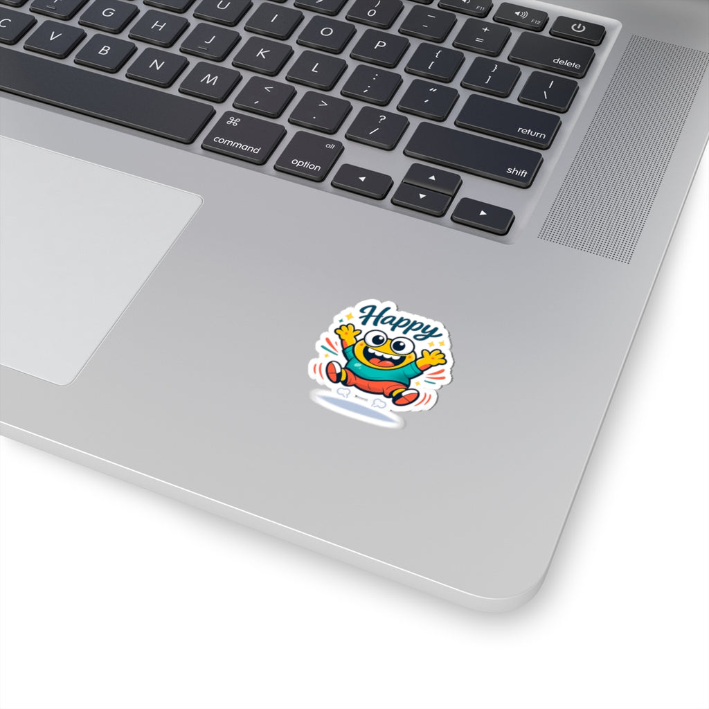 Happy Mood Blob Sticker Cute Kawaii Cartoon Decal