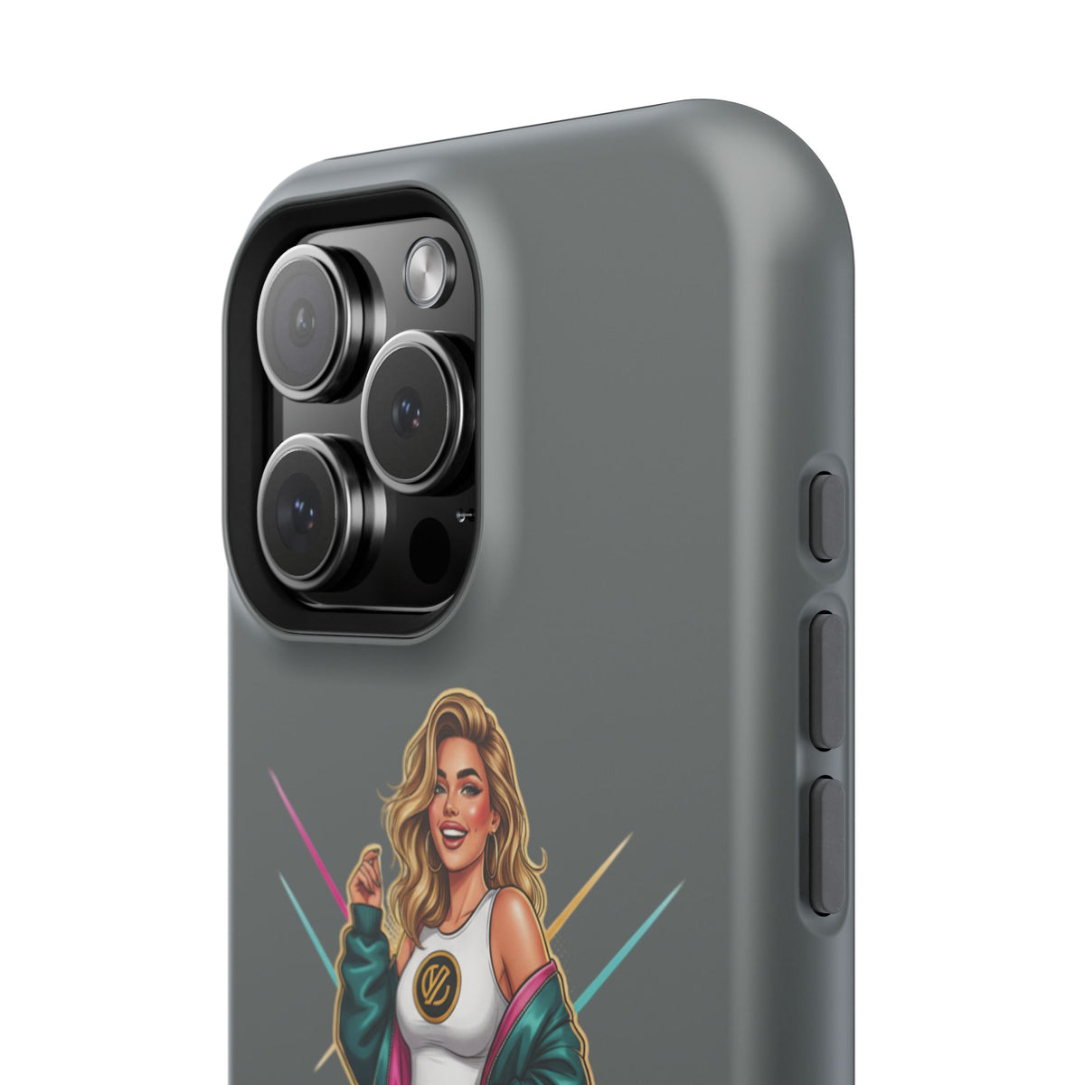 I'm Unstoppable Magnetic Protective Phone Case Gray