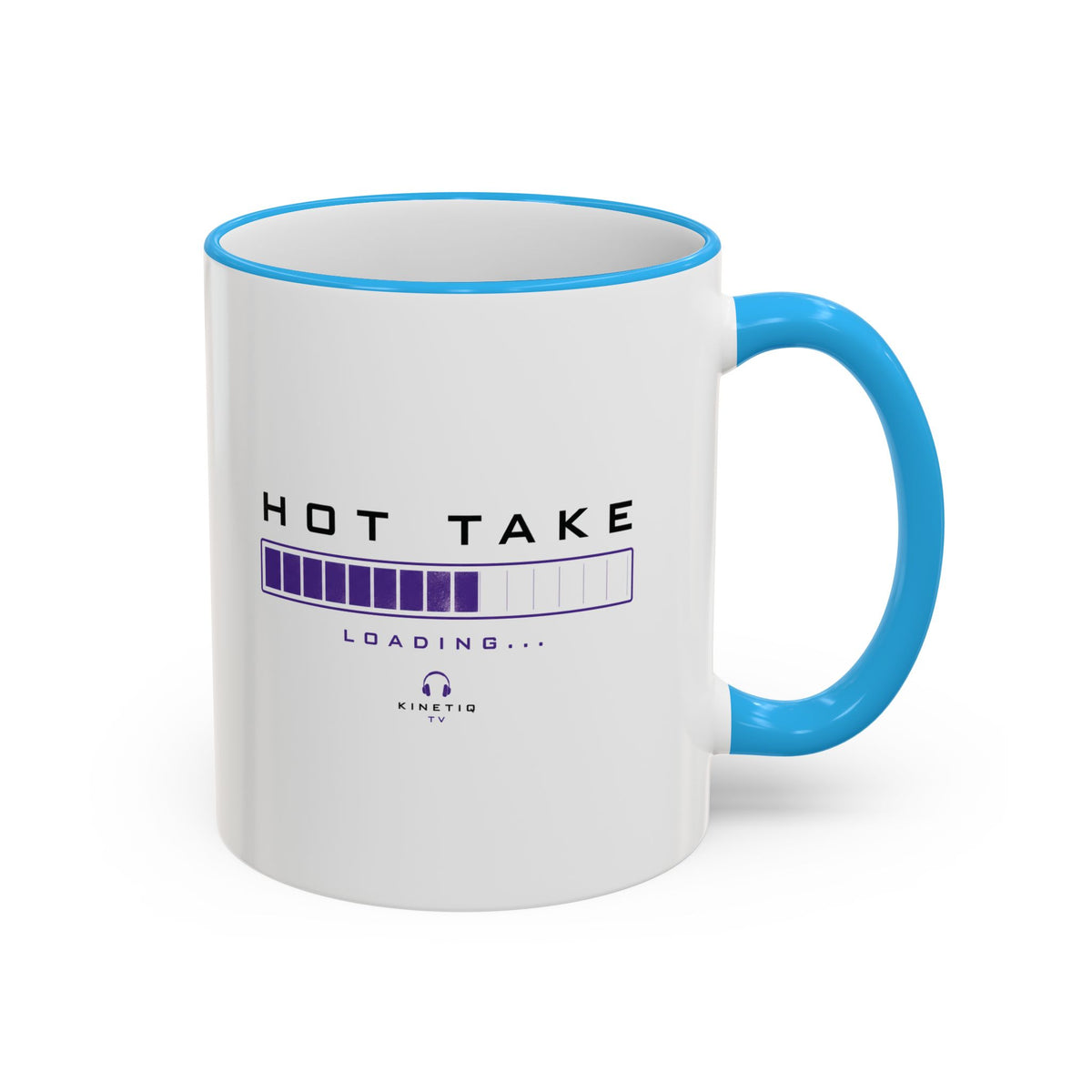 Hot Take Central Hot Take Loading Accent Rim Mug