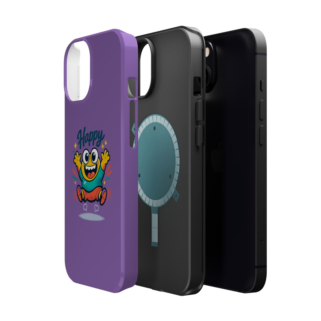 Happy Monster Magnetic Impact-Resistant Phone Case