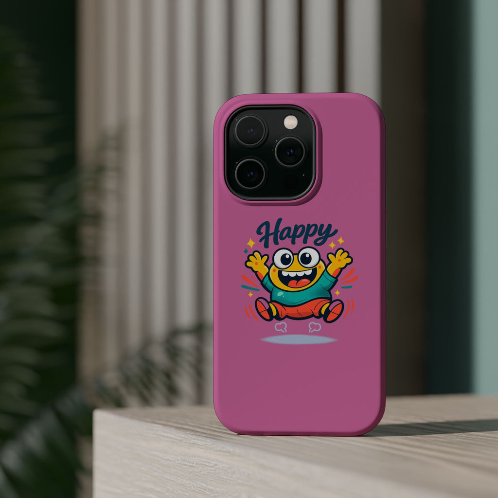 Happy Monster Magnetic Impact-Resistant Phone Case