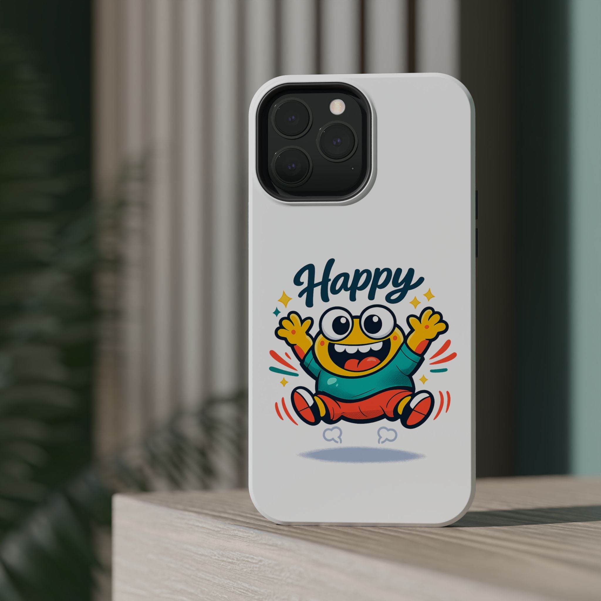 Happy Monster Magnetic Impact-Resistant Phone Case