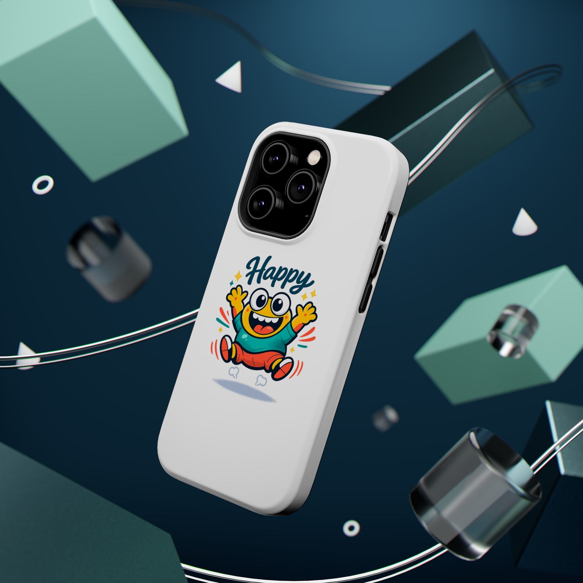 Happy Monster Magnetic Impact-Resistant Phone Case